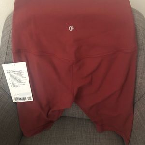 NWT Align Shorts Chianti